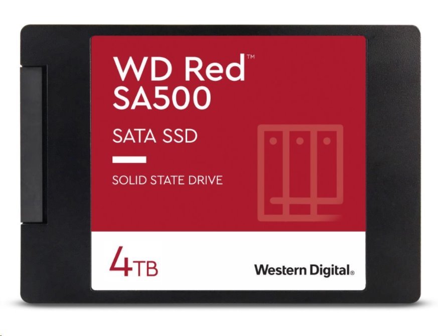 WD Red SSD SA500 4TB 2,5'