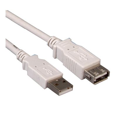 PremiumCord USB 2.0 kabel prodlužovací, A-A, 3m