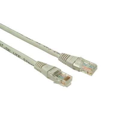 DATACOM Patch cord UTP CAT5E 0,5m šedý