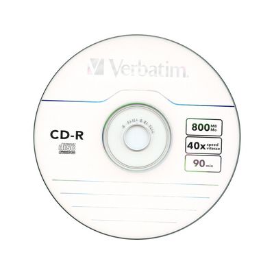 Verbatim CD-R High Capacity 40x, 800MB, 10 ks (Jewel)