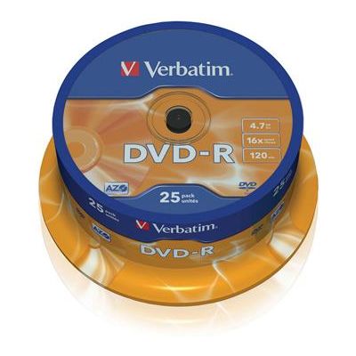 Verbatim DVD-R 16x, 4,7GB, 25 ks (Spindl)