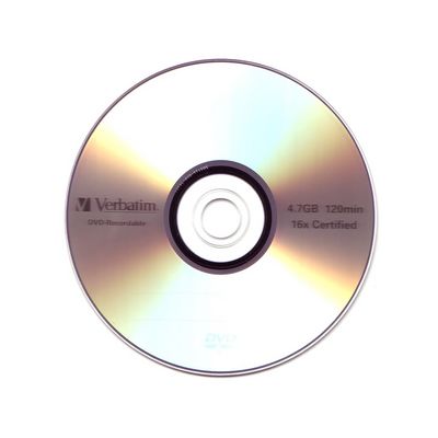 Verbatim DVD-R 16x, 4,7GB, 100 ks (Spindl)