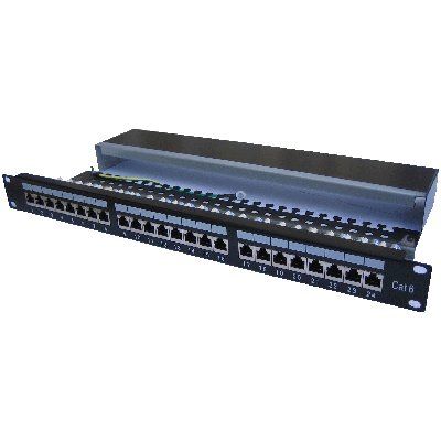 PATCH PANEL 19 STP 24x Cat6 1U