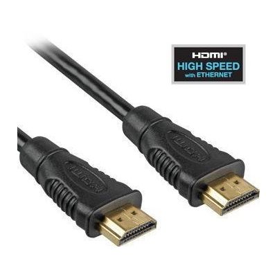 PremiumCord 4K HDMI 1.4 High Speed + Ethernet kabel, zlacené konektory, 3m