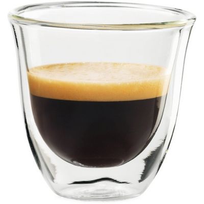 DeLonghi 2dílná sada šálků na espresso, 90 ml