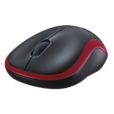 Logitech Wireless M185 červená