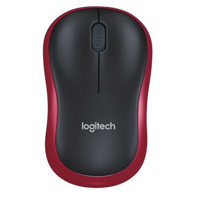 Logitech Wireless M185 červená