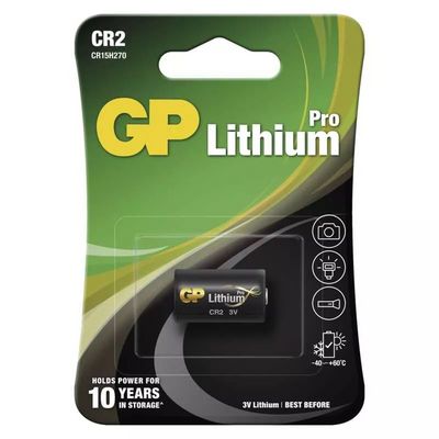 GP CR2 - 1 kus lithiová fotobaterie 3 V / 850 mAh