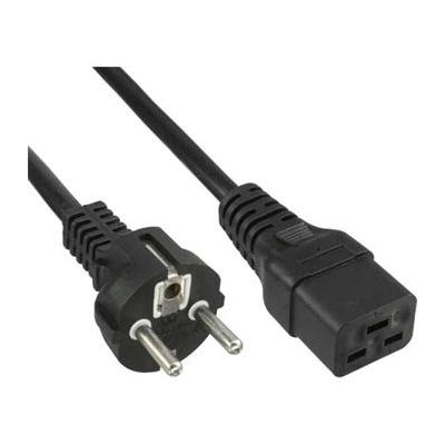 PremiumCord Kabel síťový k počítači 230V 16A 3m IEC 320 C19 konektor