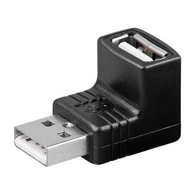 PremiumCord USB redukce A-A, Male/Female 90°