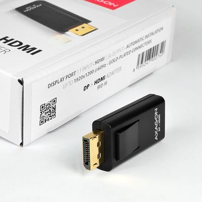 AXAGON RVD-HI adaptér DisplayPort > HDMI