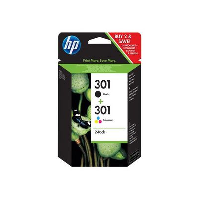 HP Combo Pack 301 (N9J72AE) - originální