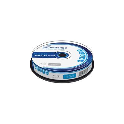 BD-R MediaRange Blu-ray 25GB 6x (10pack)