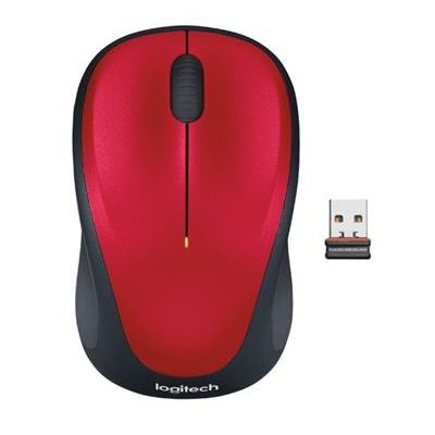 Logitech Wireless M235 červená