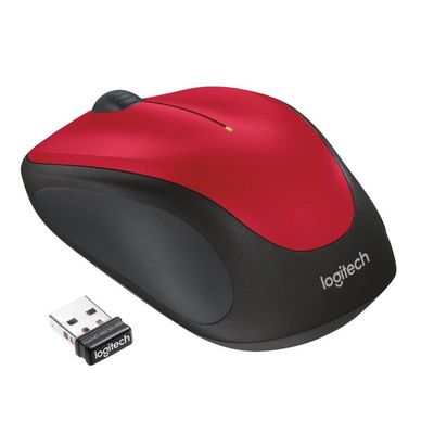 Logitech Wireless M235 červená