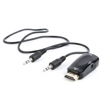 Gembird Cablexpert redukce HDMI na VGA + audio