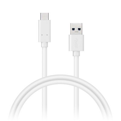 Connect IT Wirez USB-C - USB, bílý, 2m