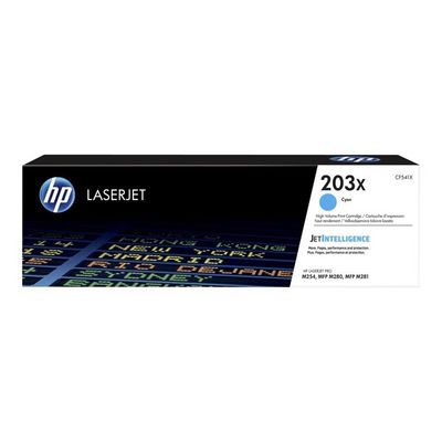 HP 203X Cyan Toner (CF541X) - originální