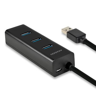 AXAGON HUE-S2BP 4x USB3.0 Charging hub 1.2m kabel vč. AC adaptéru