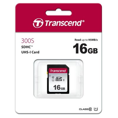 Transcend SDHC 300S 16GB UHS-I