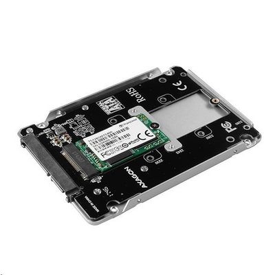 AXAGON RSS-M2SD, SATA - M.2 SATA SSD, interní 2.5 ALU box