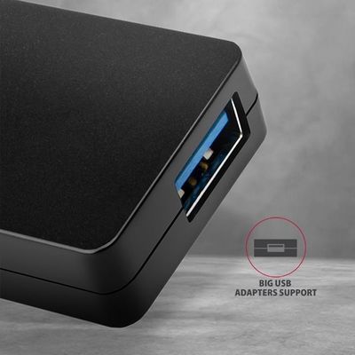 AXAGON HUE-G1A, 4x USB 3.2 Gen 1 SLIM hub