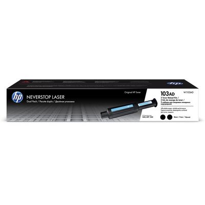 HP 103AD Neverstop Black Toner (2x2500 stran) - originální