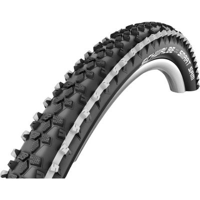 Schwalbe plášť Smart Sam 26x2.25 Addix Performance bílé pruhy