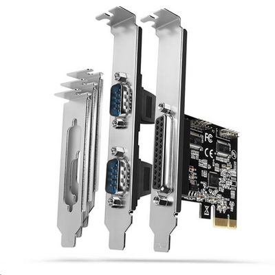 AXAGON PCEA-PSN, PCIe řadič - 1x paralelní (LPT) + 2x sériový port