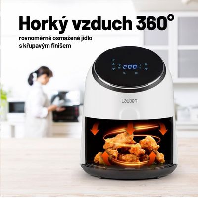 Lauben Hot Air Fryer 2500WT - horkovzdušná fritéza