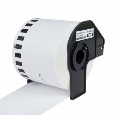 PRINTLINE kompatibilní páska s DYMO 18484, 19mm, 5.5m, černý tisk/bílý p., RHINO, polyes.