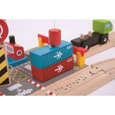 Bigjigs Rail Kontejnerové překladiště