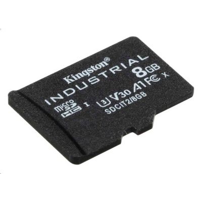 Kingston microSDHC 8GB Industrial bez adaptéru