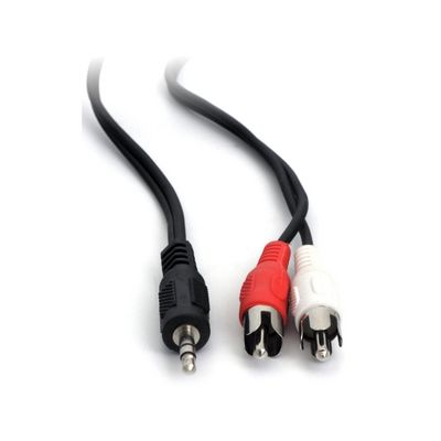 PremiumCord Kabel Jack 3.5mm-2xCINCH M/M 5m