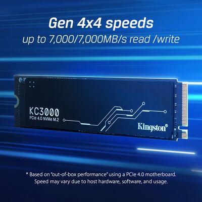 Kingston SSD KC3000 512GB NVMe