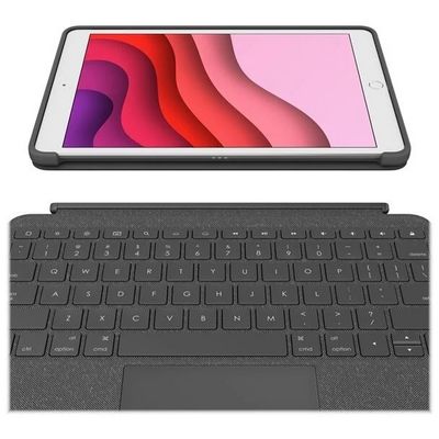 Logitech Combo Touch pro iPad Air (4. a 5. gen), šedá - US INTL