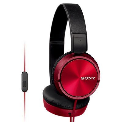 Sony MDR-ZX310AP, červená