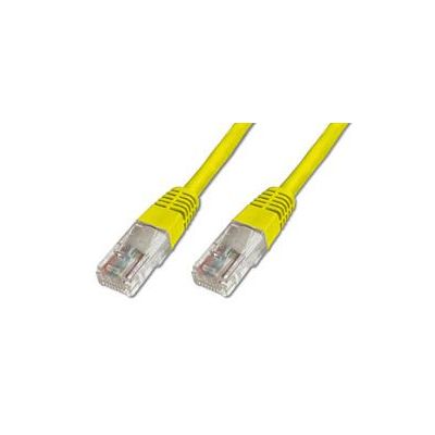 DATACOM Patch cord UTP CAT5E 1m žlutý