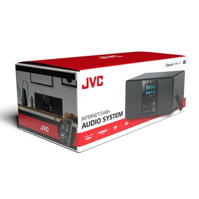 JVC RA-E981B-DAB, černý