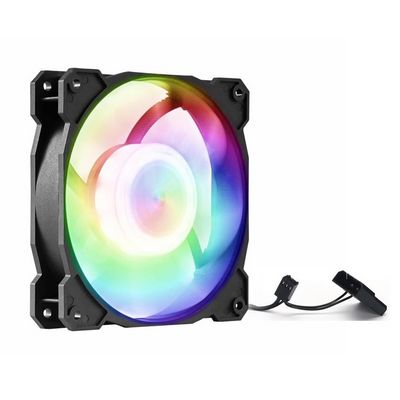 1stCOOL Statický RGB ventilátor 12cm, 3+4pin