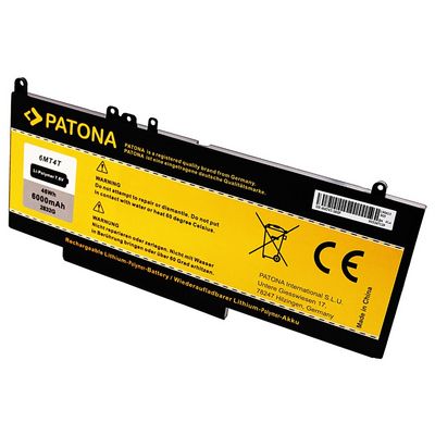 PATONA baterie pro ntb DELL LATITUDE E5470/E5570/3510 6000mAh Li-lon 7,6V 6MT4T