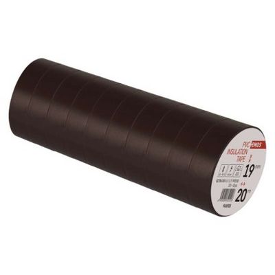 Izolační páska PVC 19mm / 20m hnědá