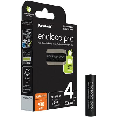 Panasonic Eneloop HR03 AAA 4HCDE/4BE