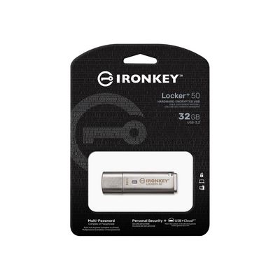 Kingston IronKey Locker+ 32GB USB 3.2