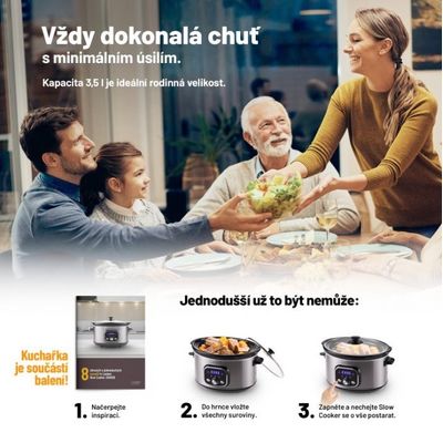 Lauben Slow Cooker 3500SB - hrnec na pomalé vaření