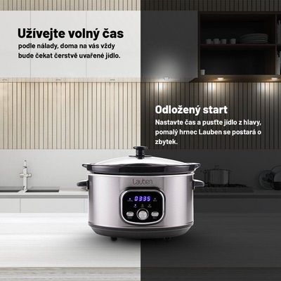 Lauben Slow Cooker 3500SB - hrnec na pomalé vaření