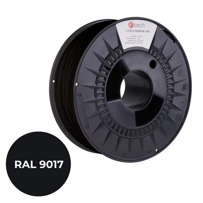 C-TECH PREMIUM LINE, ABS, dopravní černá, RAL9017, 1,75mm, 1kg