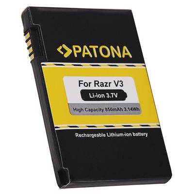 PATONA baterie pro mobilní telefon Motorola Razr V3 850mAh 3,7V Li-lon