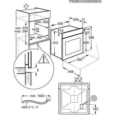 Electrolux EOF3H50BK