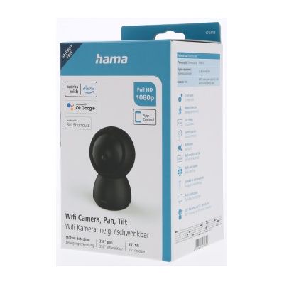 Hama Smart domácí IP kamera, WiFi, otáčení/naklápění, noční vidění